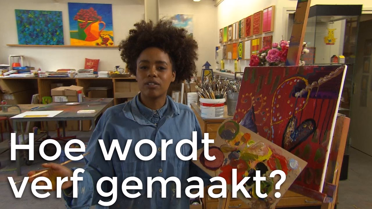 Hoe wordt verf chemisch gemaakt?