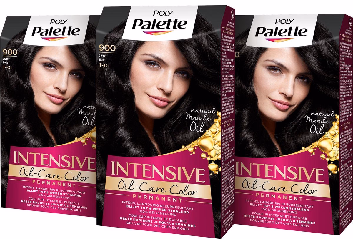 Hoe lang blijft zwarte haarverf in het haar zitten?