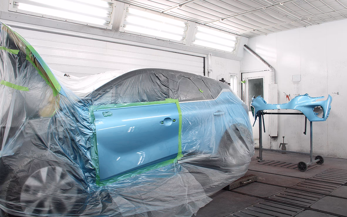 Is 1 liter verf genoeg voor een auto?