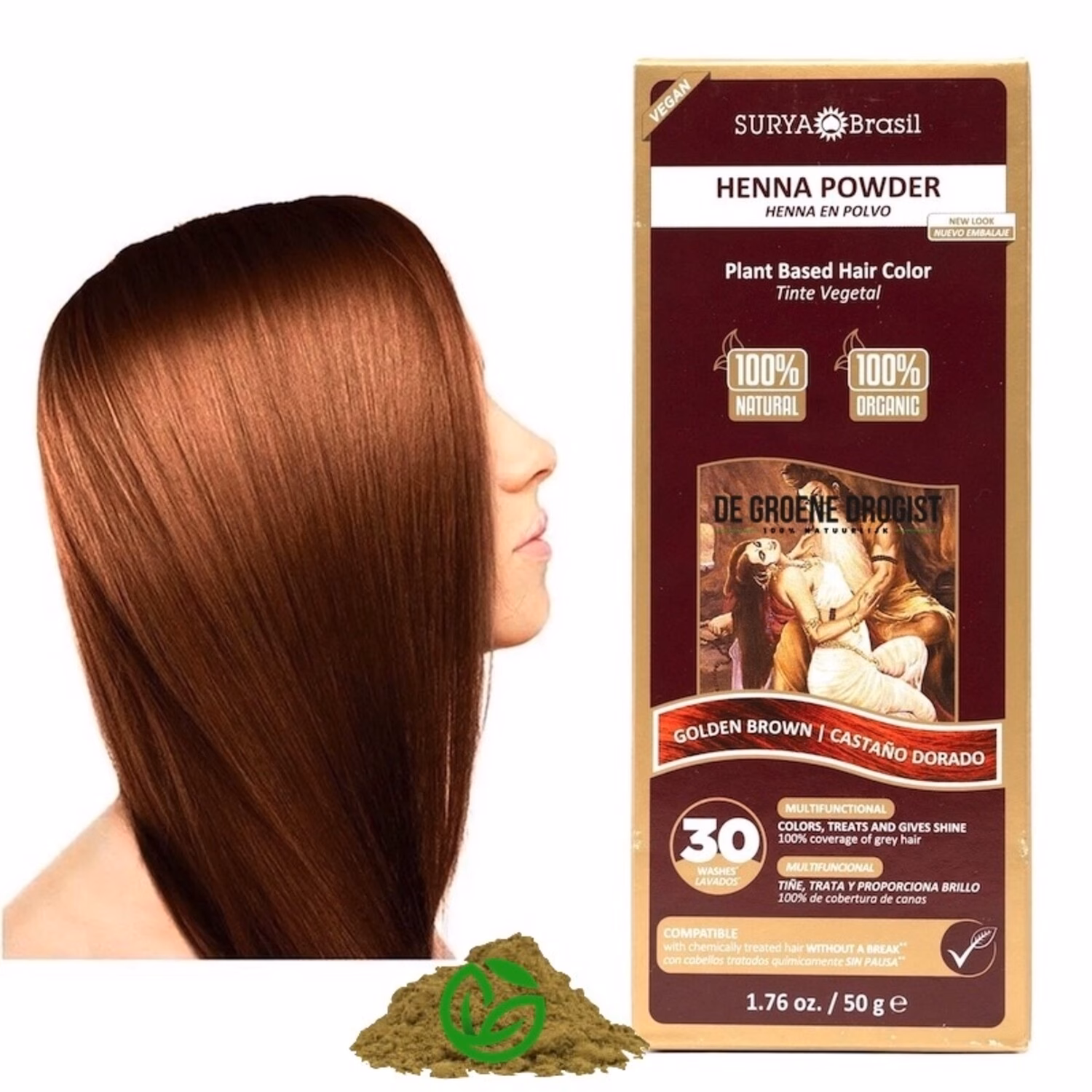 Hoe snel verdwijnt henna uit het haar?