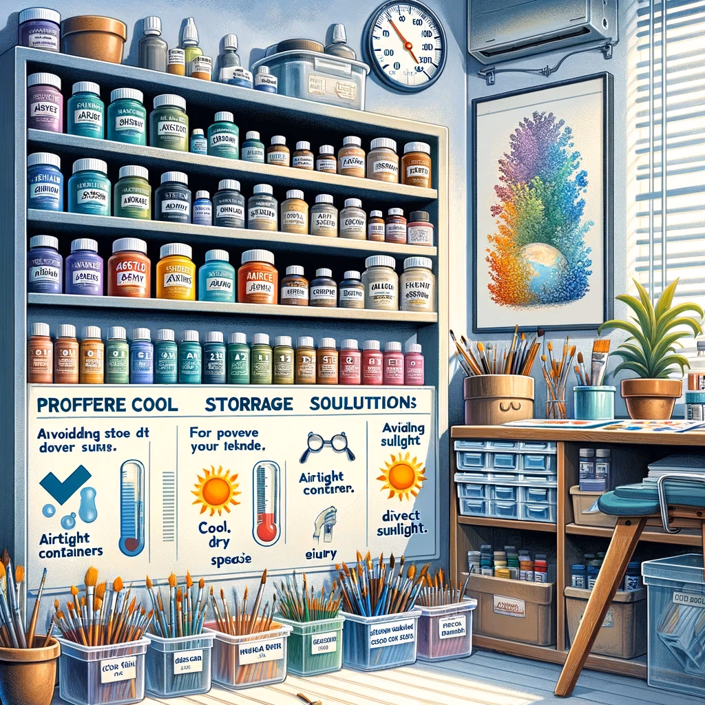 Wanneer moet je acrylverf weggooien?