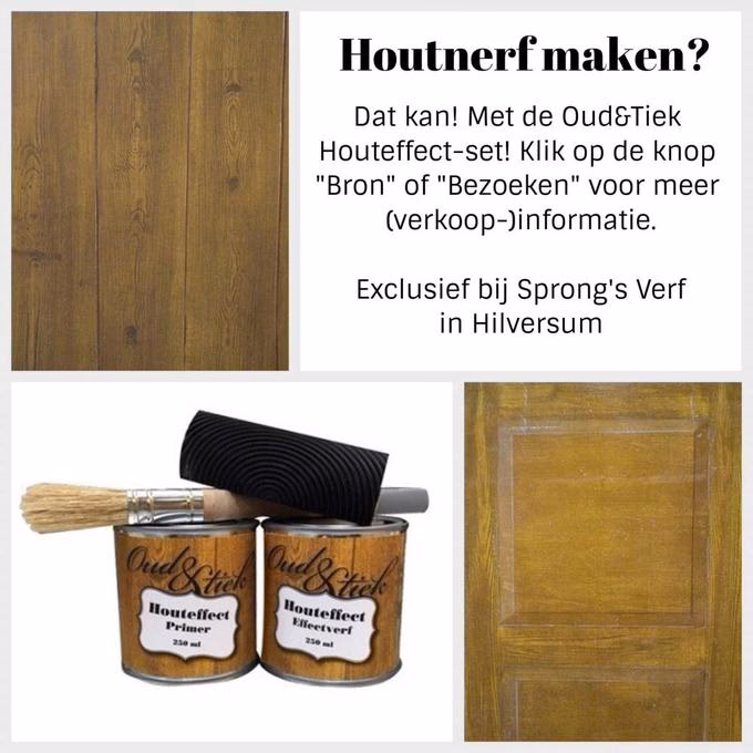 Hoe schilder je houtnerf?