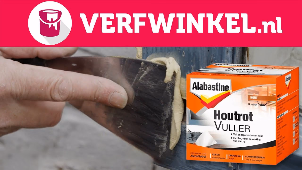 Hoe gebruik ik Alabastine Houtrot Impregneer?