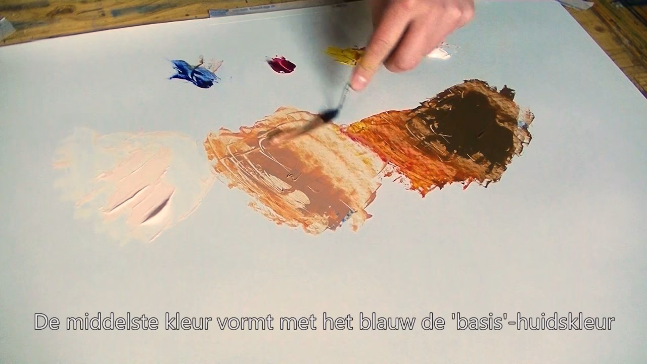 Welke kleuren huidskleur?