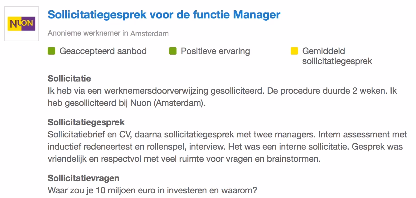 Waarom presteer ik niet goed tijdens sollicitatiegesprekken?