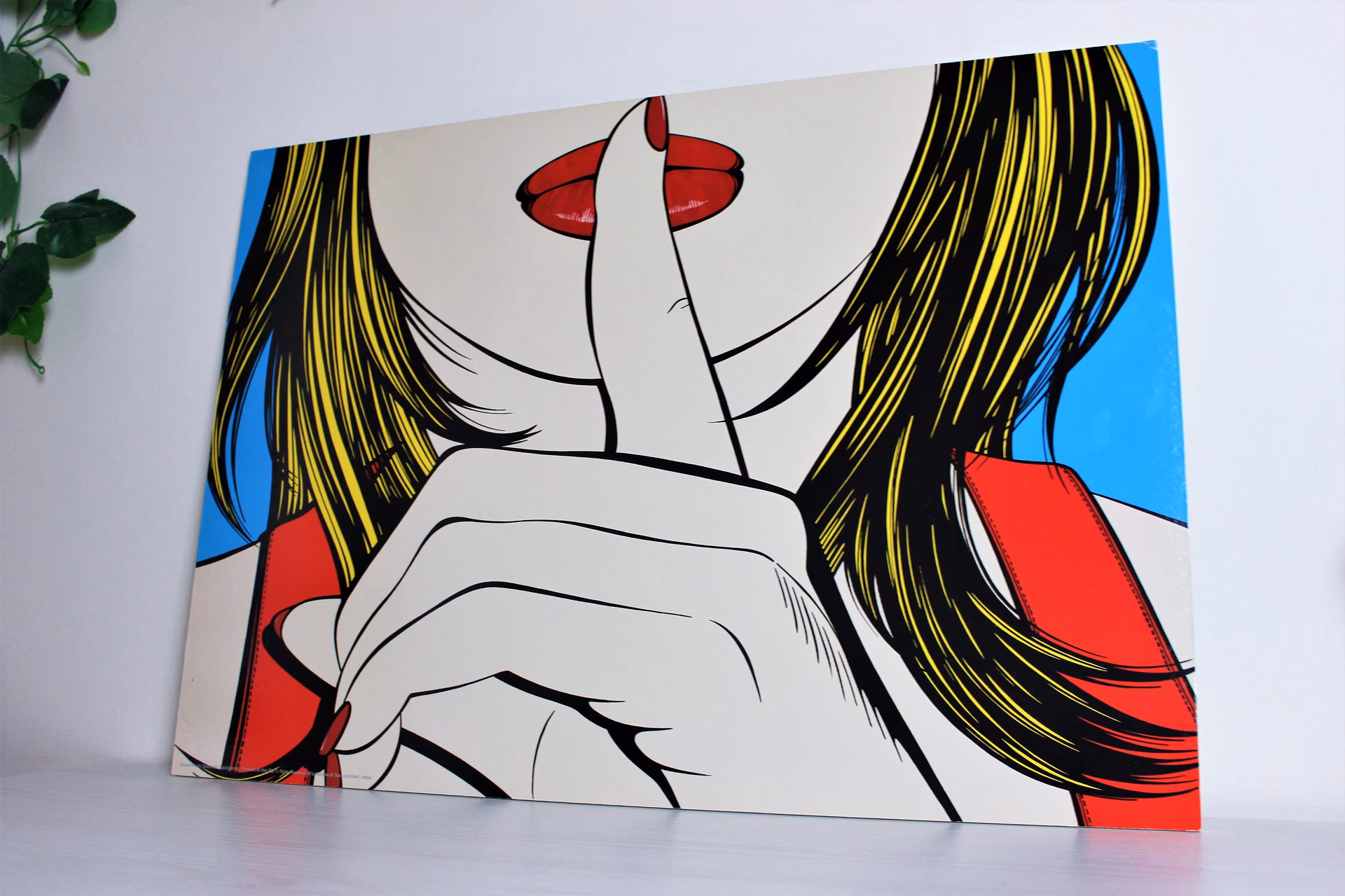 Hoe houd ik posters op hun plaats in het frame?