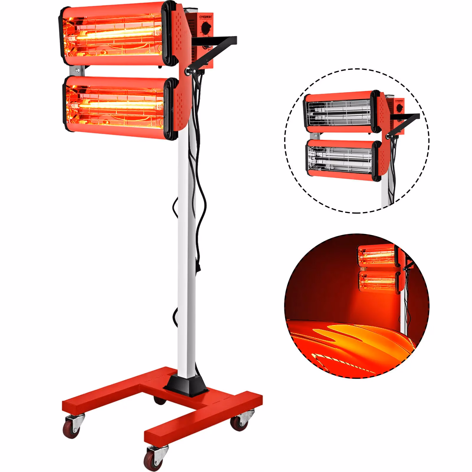 Kan infraroodlicht verf uitharden?