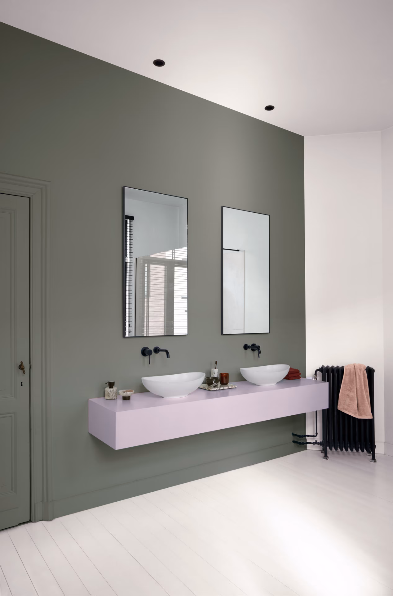 Is het verstandig om buitenverf te gebruiken in een badkamer?