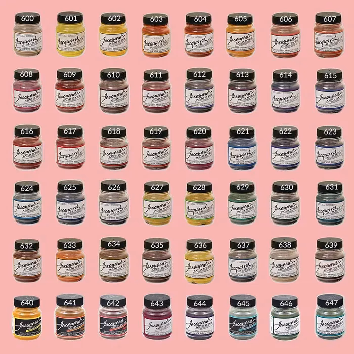 Kun je jacquardstof thuis verven?