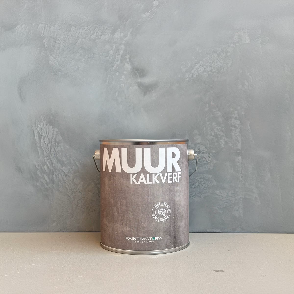 Kan kalkverf tegen water?