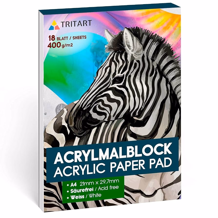 Kun je acryl op karton schilderen?