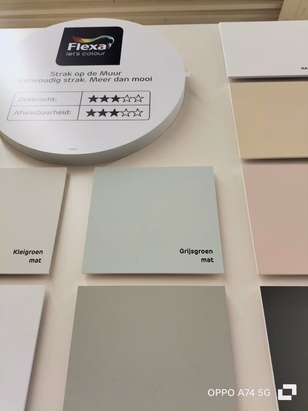 Welke kleur is groen grijs?