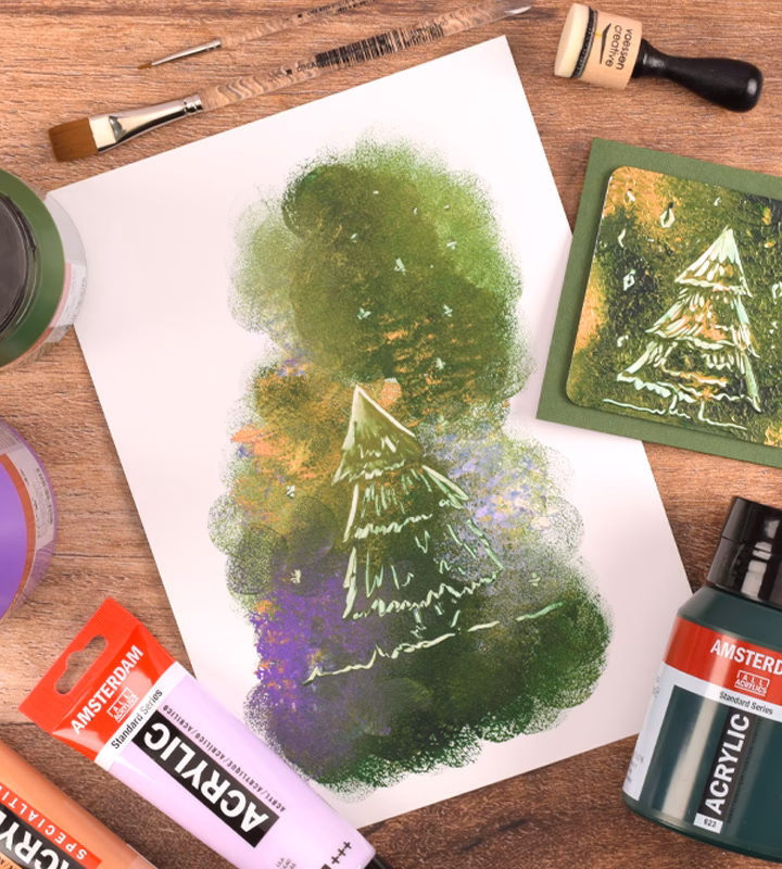 Hoe kan ik acrylverf op een acrylornament afdichten?