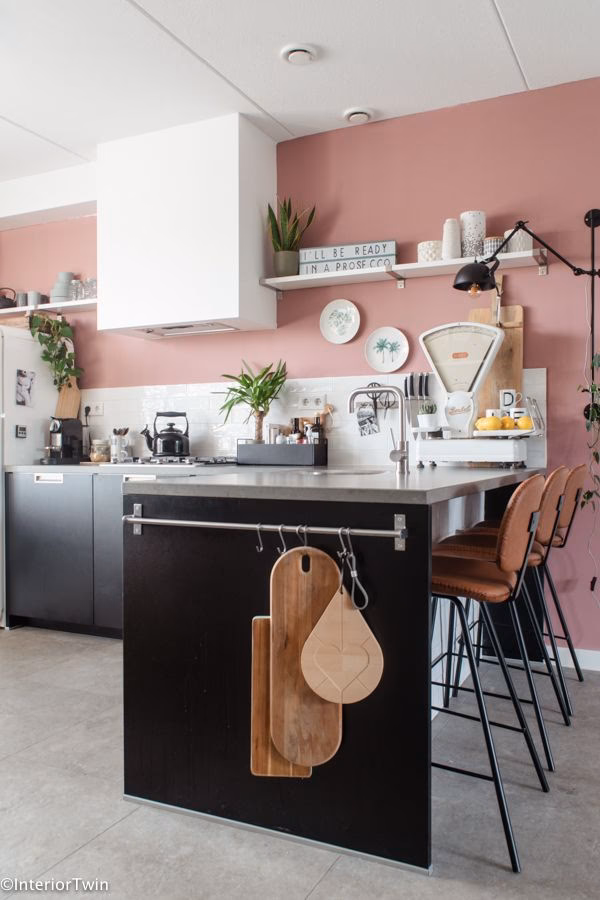 Kan ik mijn keuken roze verven?