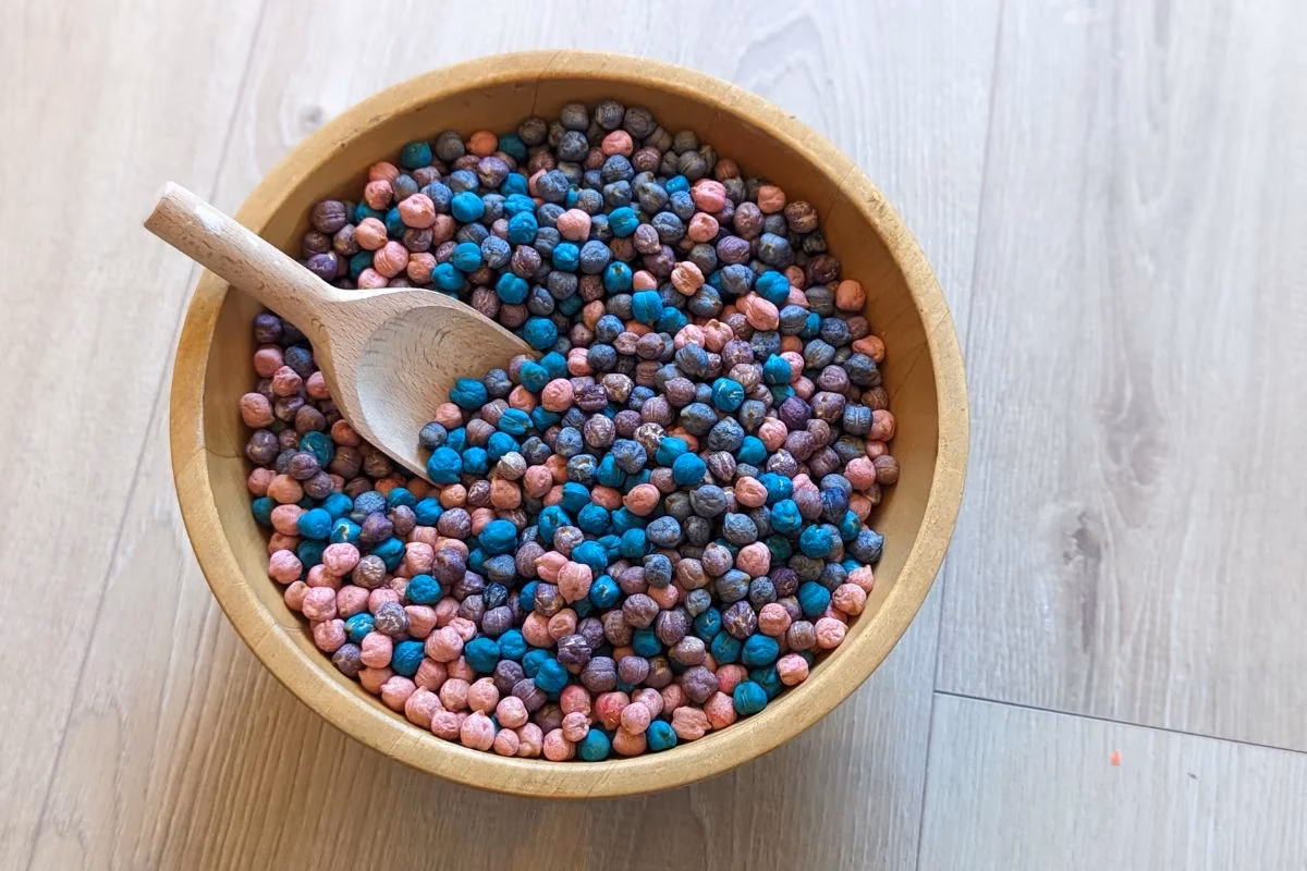 Hoe kan ik rijst zelf kleuren?