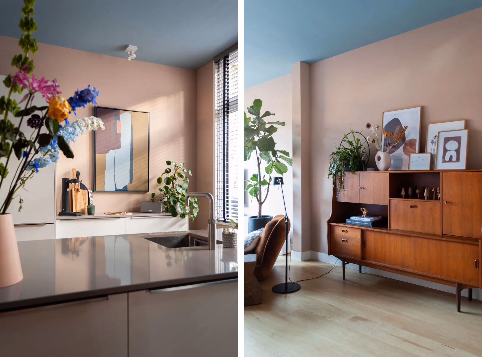 Welke kleur muur op het noorden?