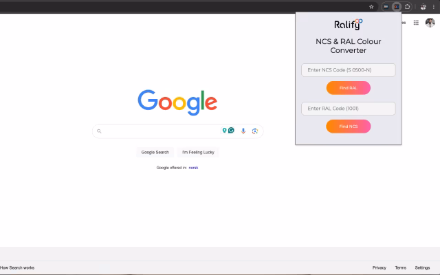 Welke NCS kleur is RAL 9016?