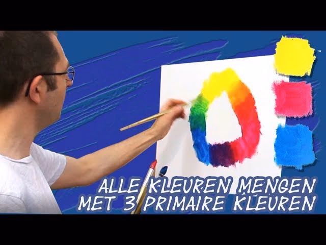 Hoe kan ik kleuren mengen?