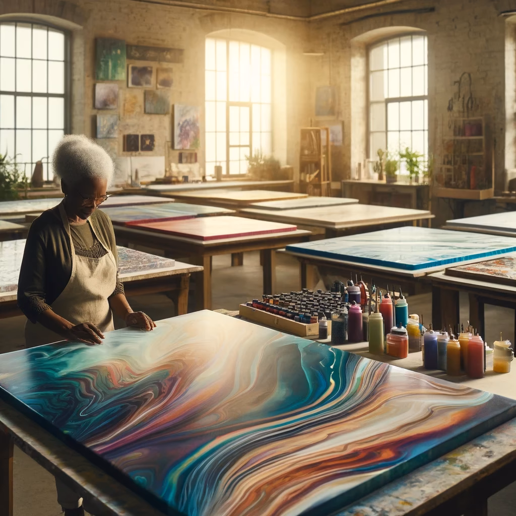 Waarom is mijn acrylverf zo klonterig?