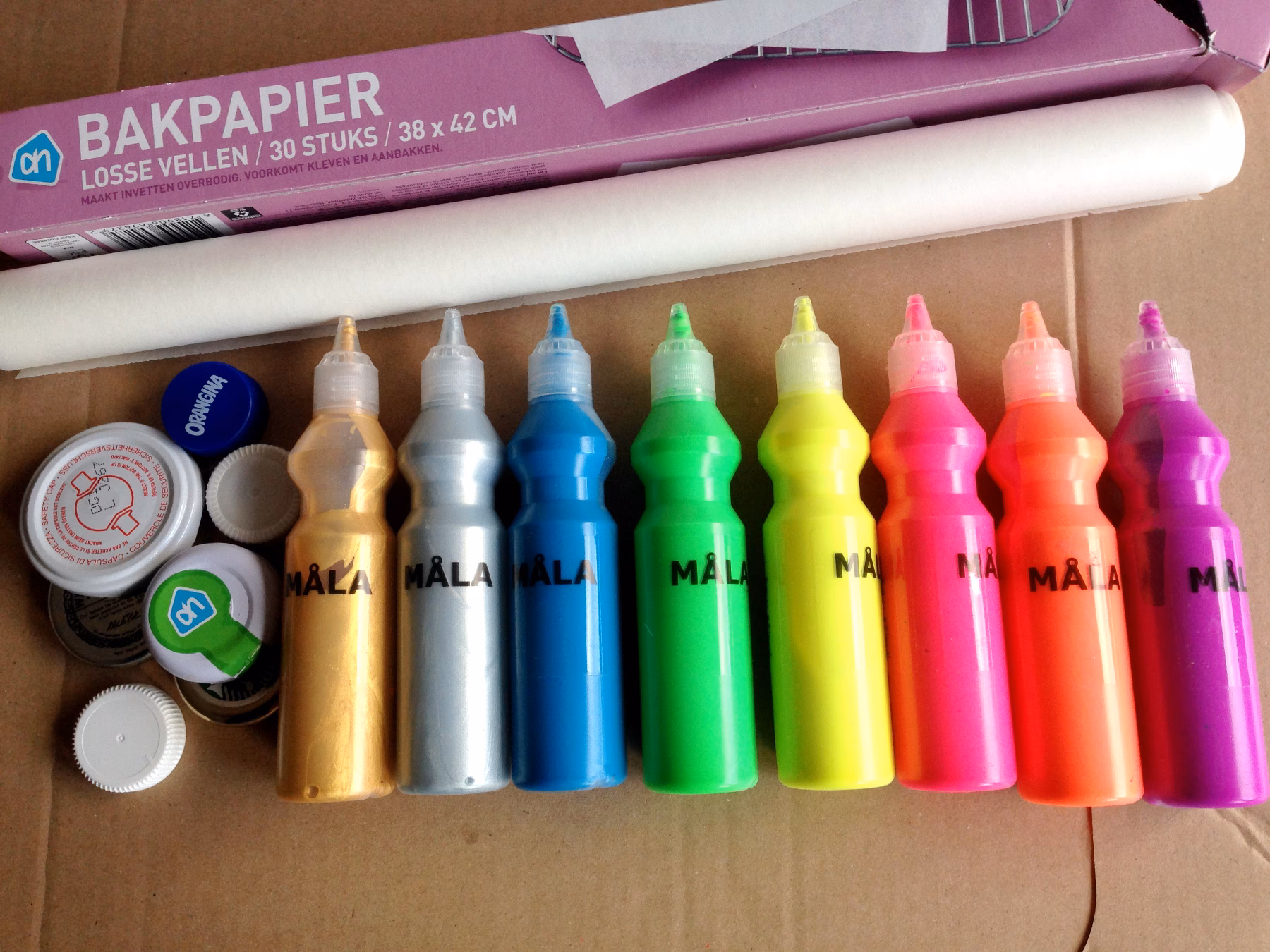 Welke knutsels kun je met acrylverf maken?