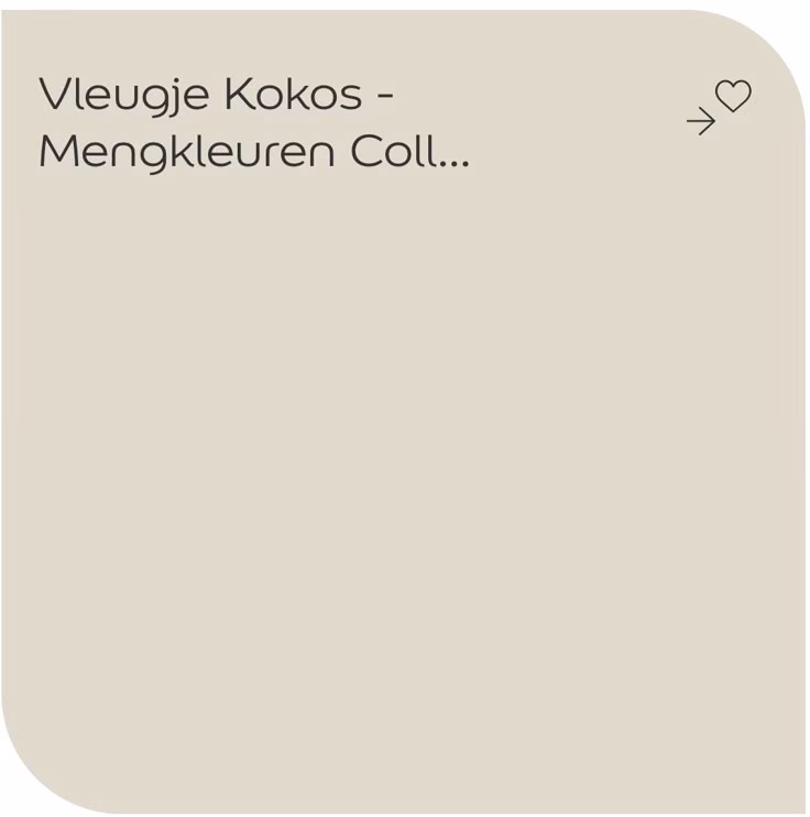 Welke kleur is kokos?