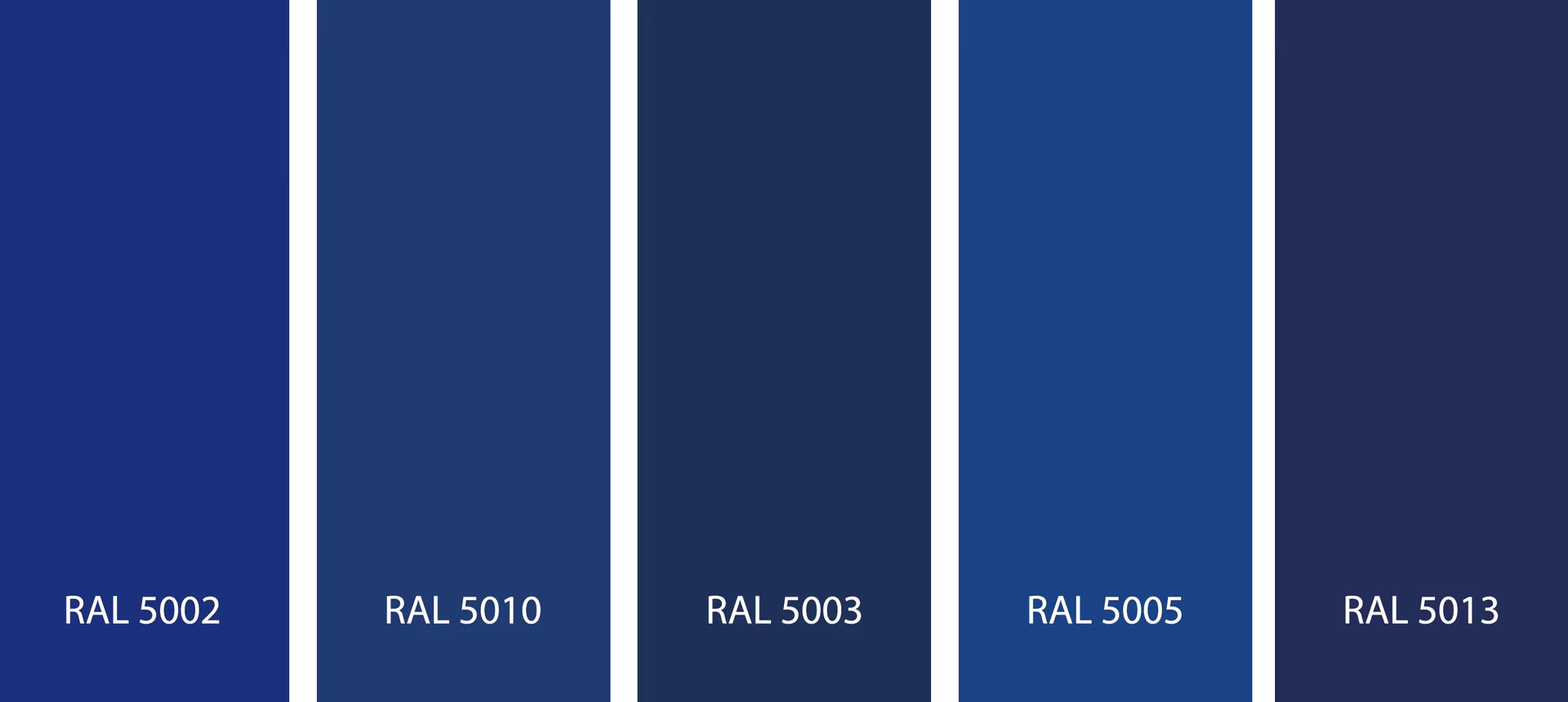 Welke RAL kleur is koningsblauw?