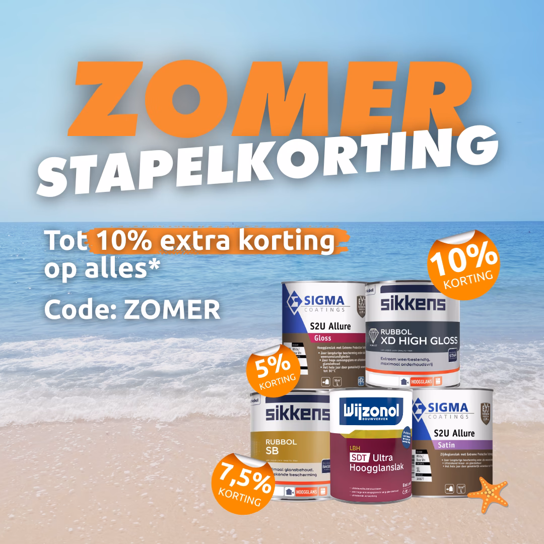 Hoeveel marge op verf?