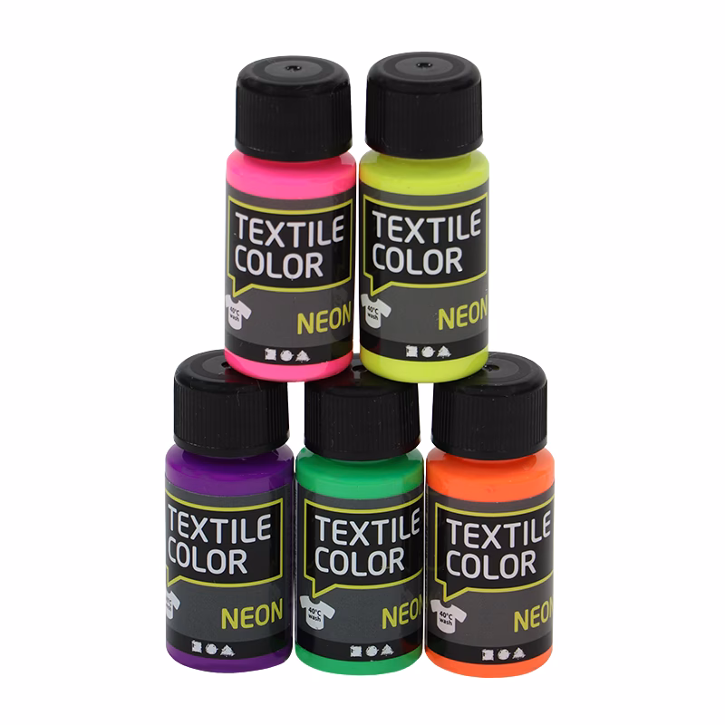 Is neonverf afwasbaar?