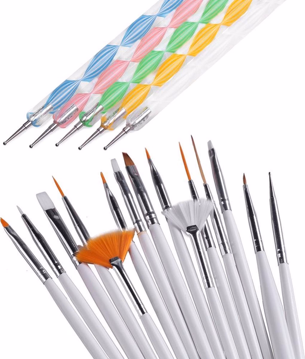 Wat doet gel met een kwastje voor je nagels?