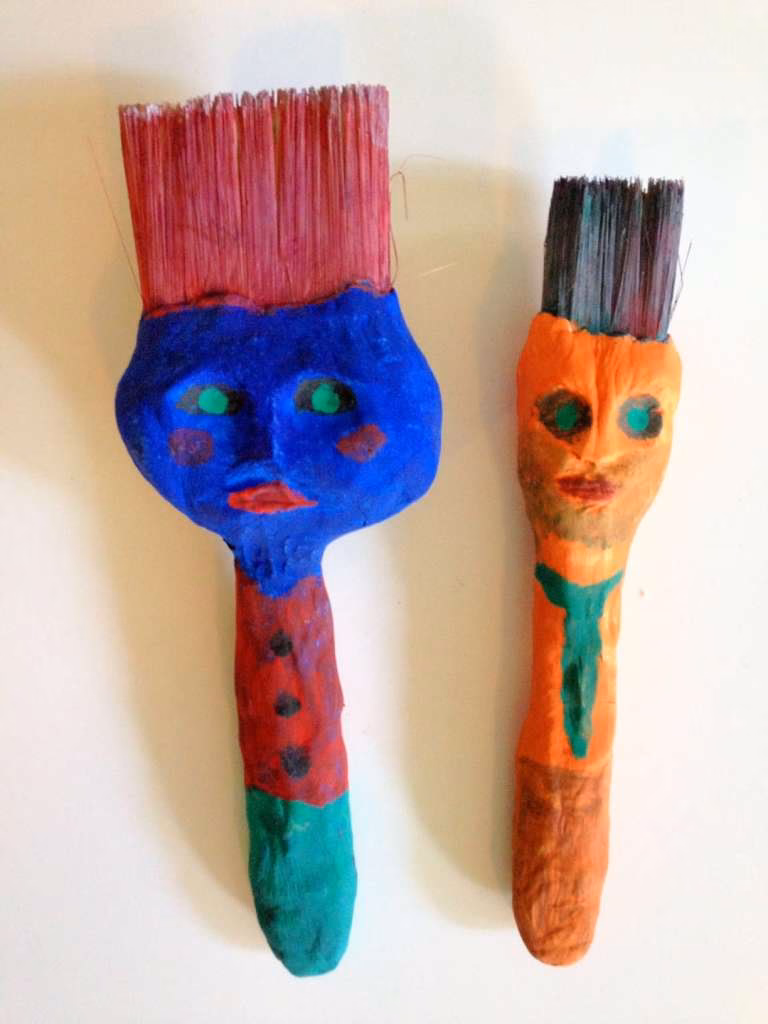 Hoe maak je gekleurde klei?