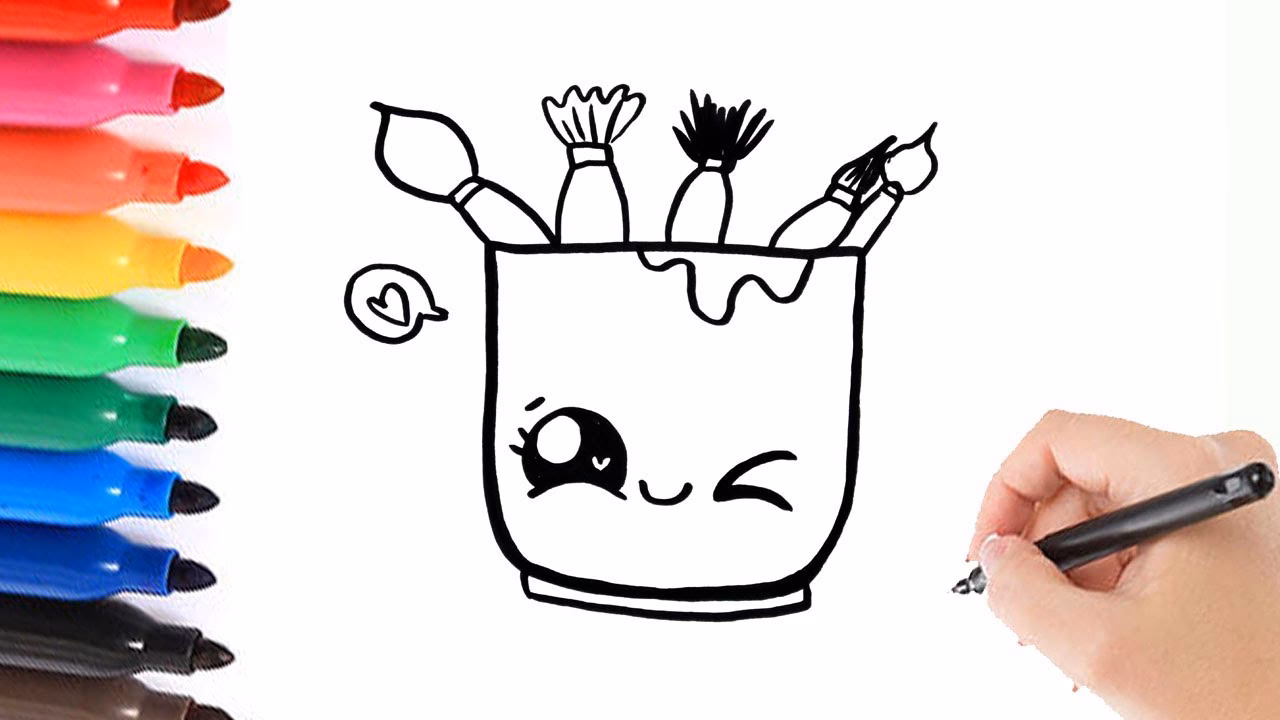 Met welk penseel kan ik het beste tekenen?