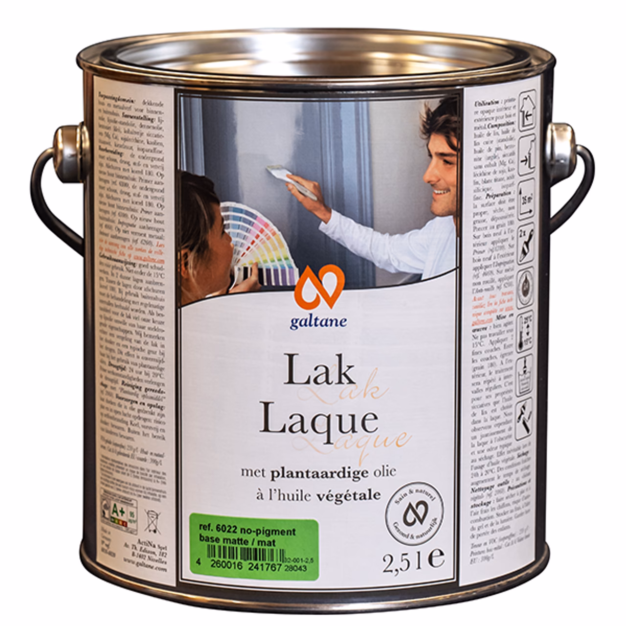 Wat is de chemische samenstelling van lakverf?