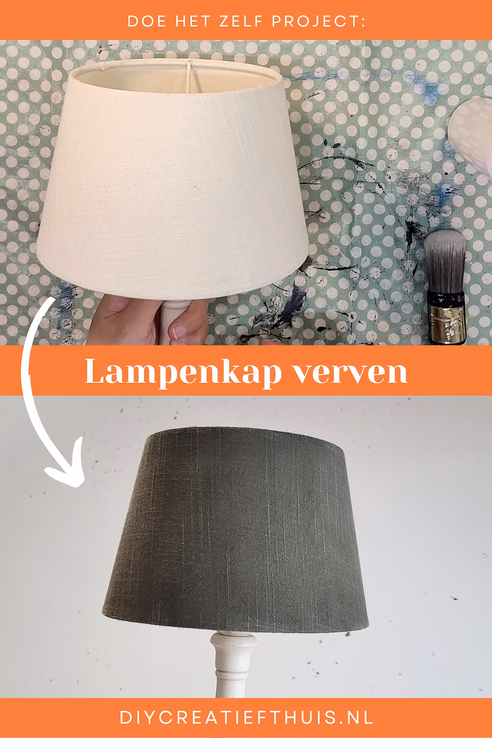 Kun je muurverf gebruiken op lampenkappen?