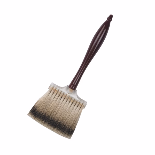 Is een blokkwast geschikt voor kalkverf?