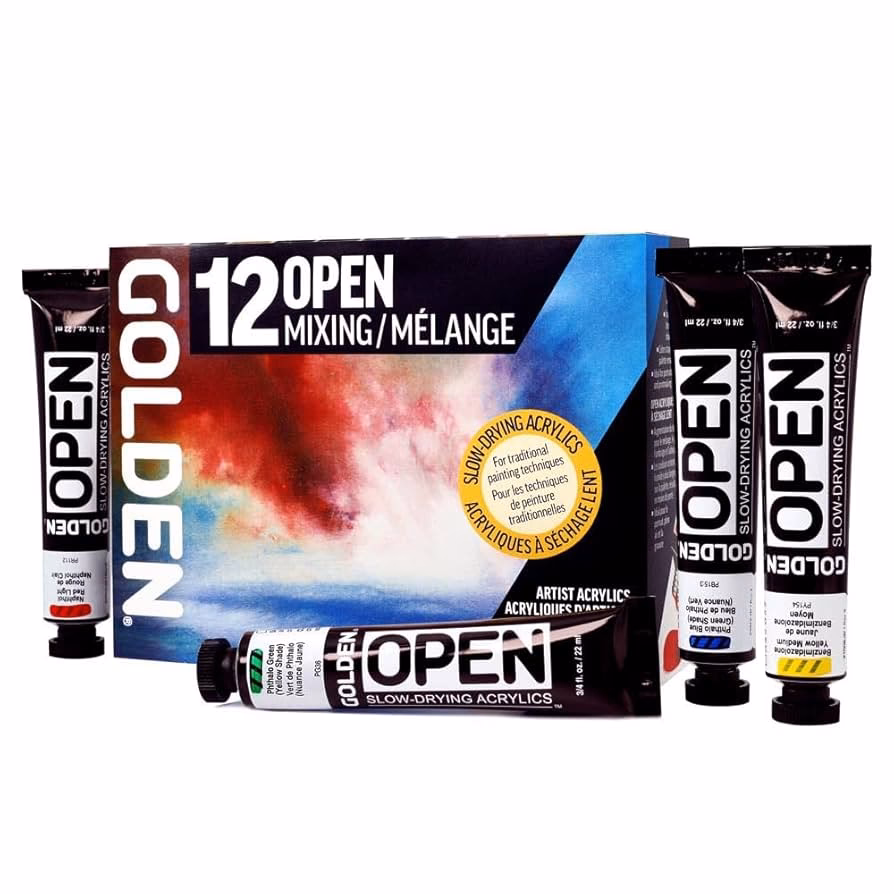 Wat is langzaam drogende acrylverf?