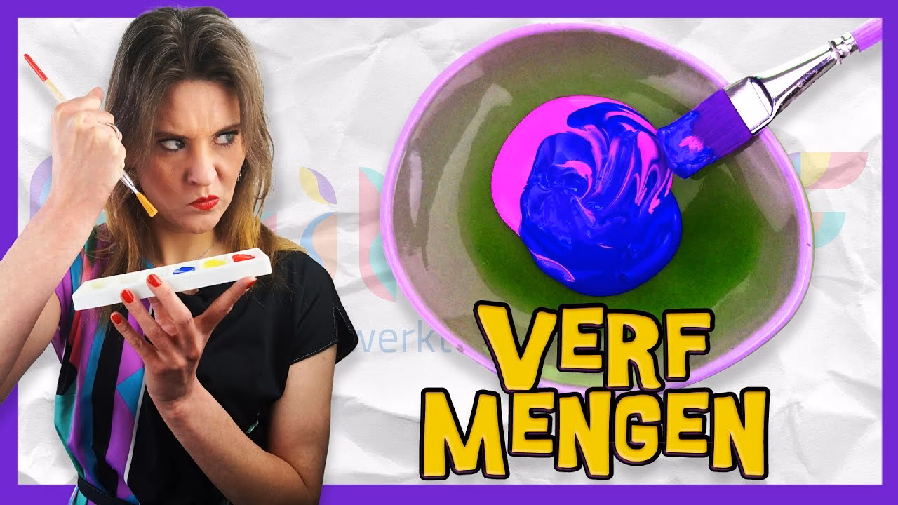 Kun je acrylverf en muurverf mengen?