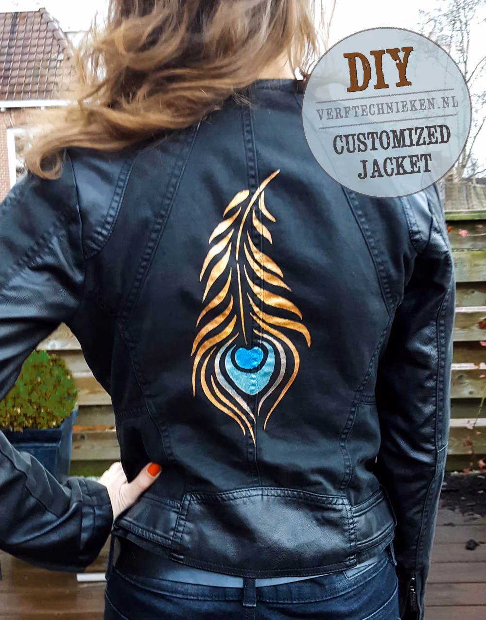 Welke verf kan ik gebruiken op een leren jas?