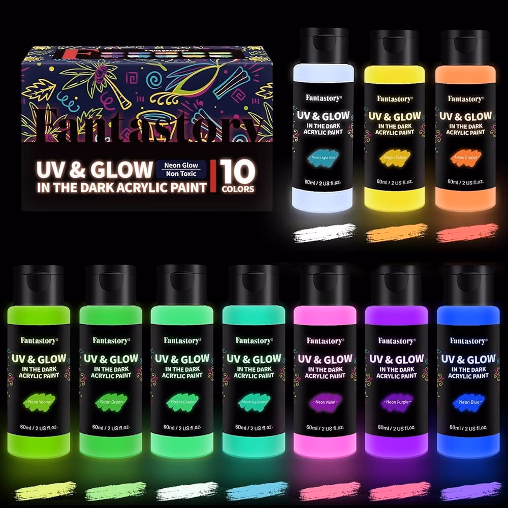 Is acrylverf lichtgevend?