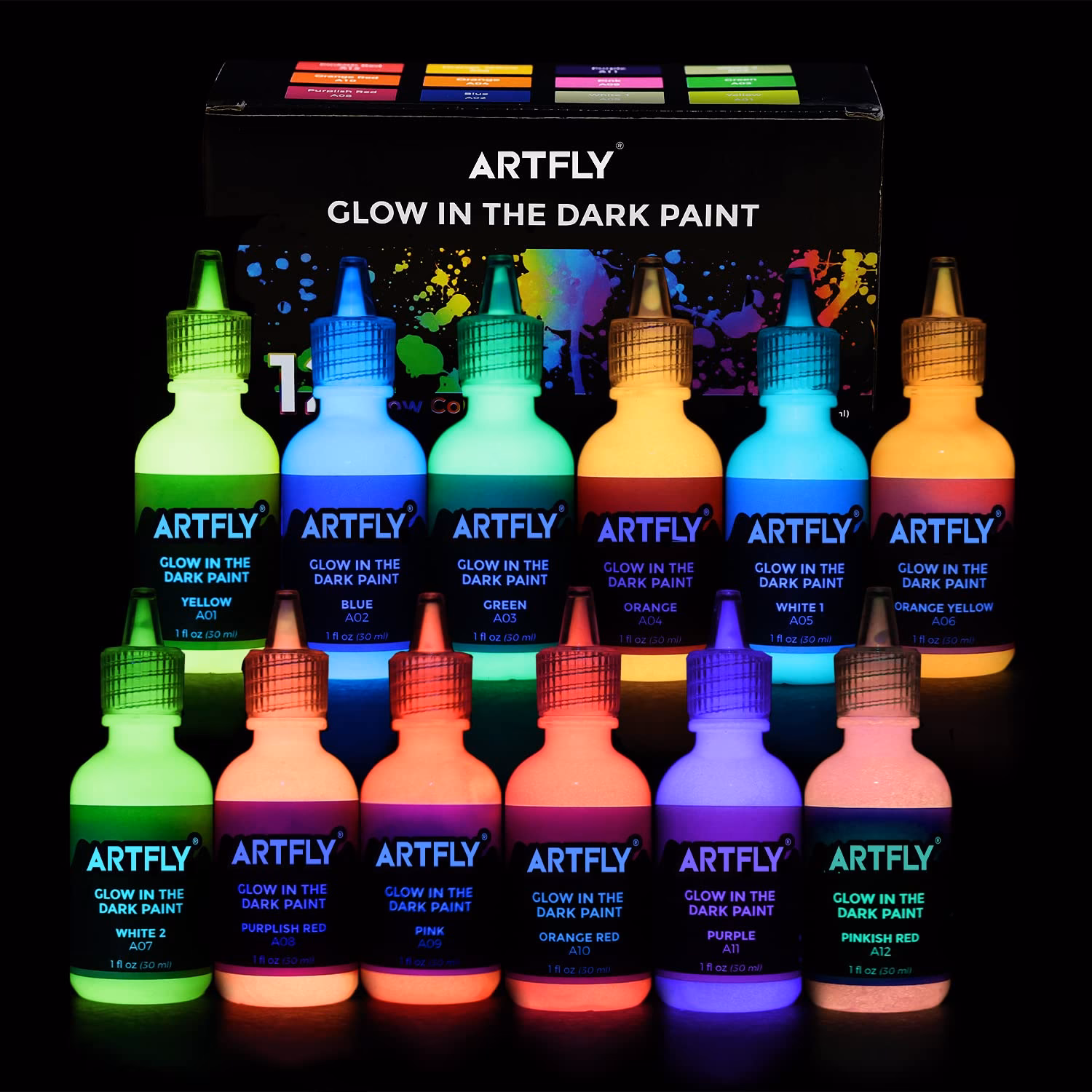 Is lichtgevende verf radioactief?