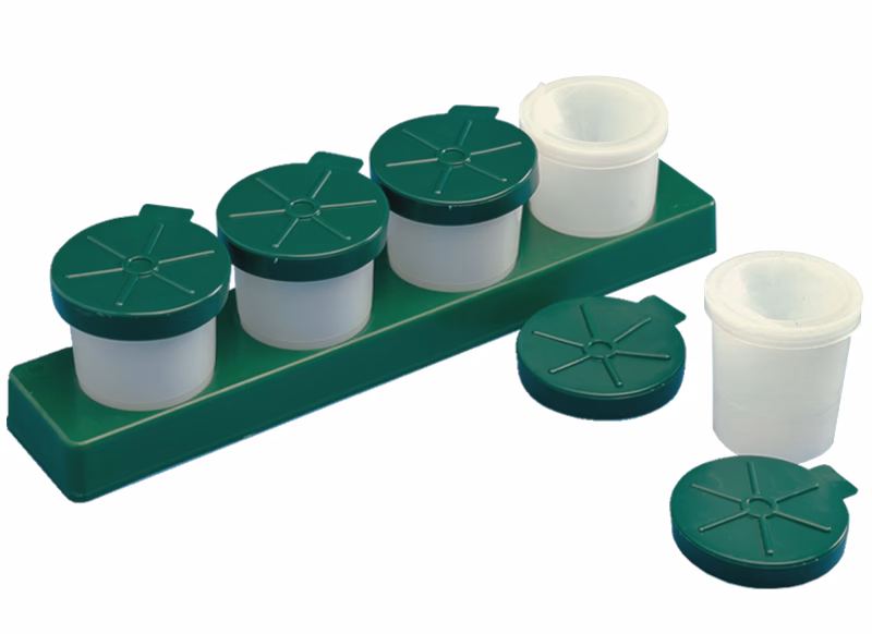 Kan ik verf in een jampot bewaren?