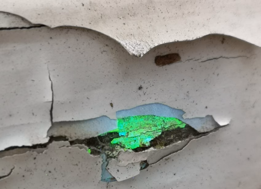 Is er een manier om te zien of er lood in verf zit?