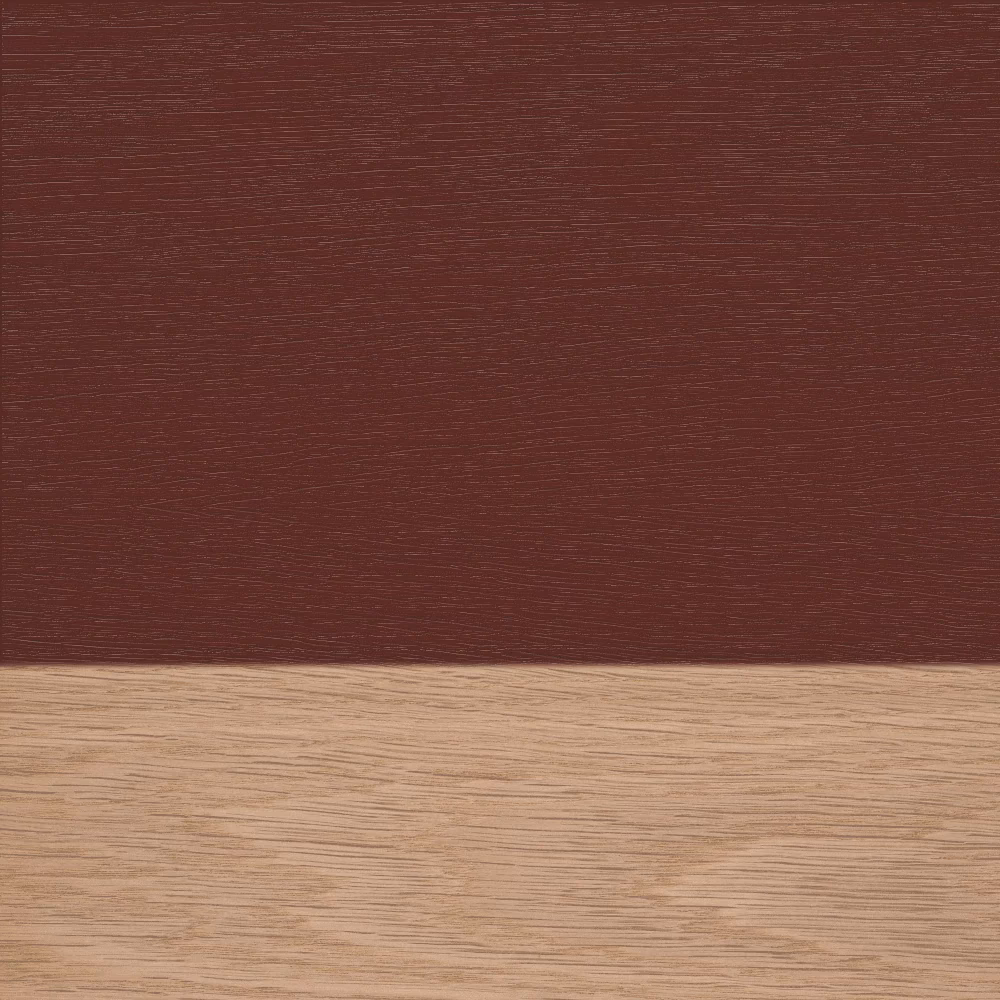 Welke kleur heeft mahonie verf?