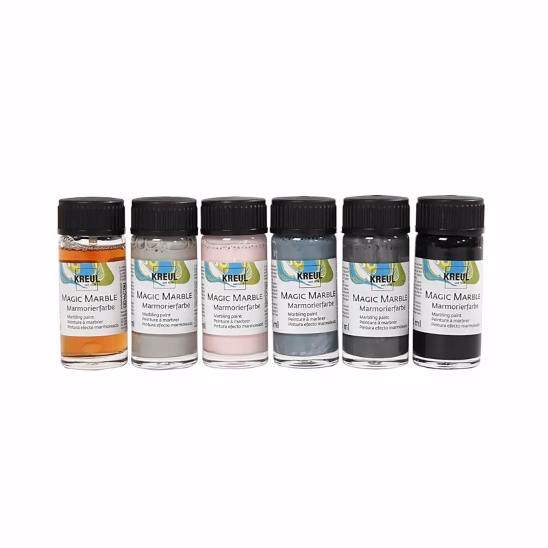 Welke verf hecht op marmer?