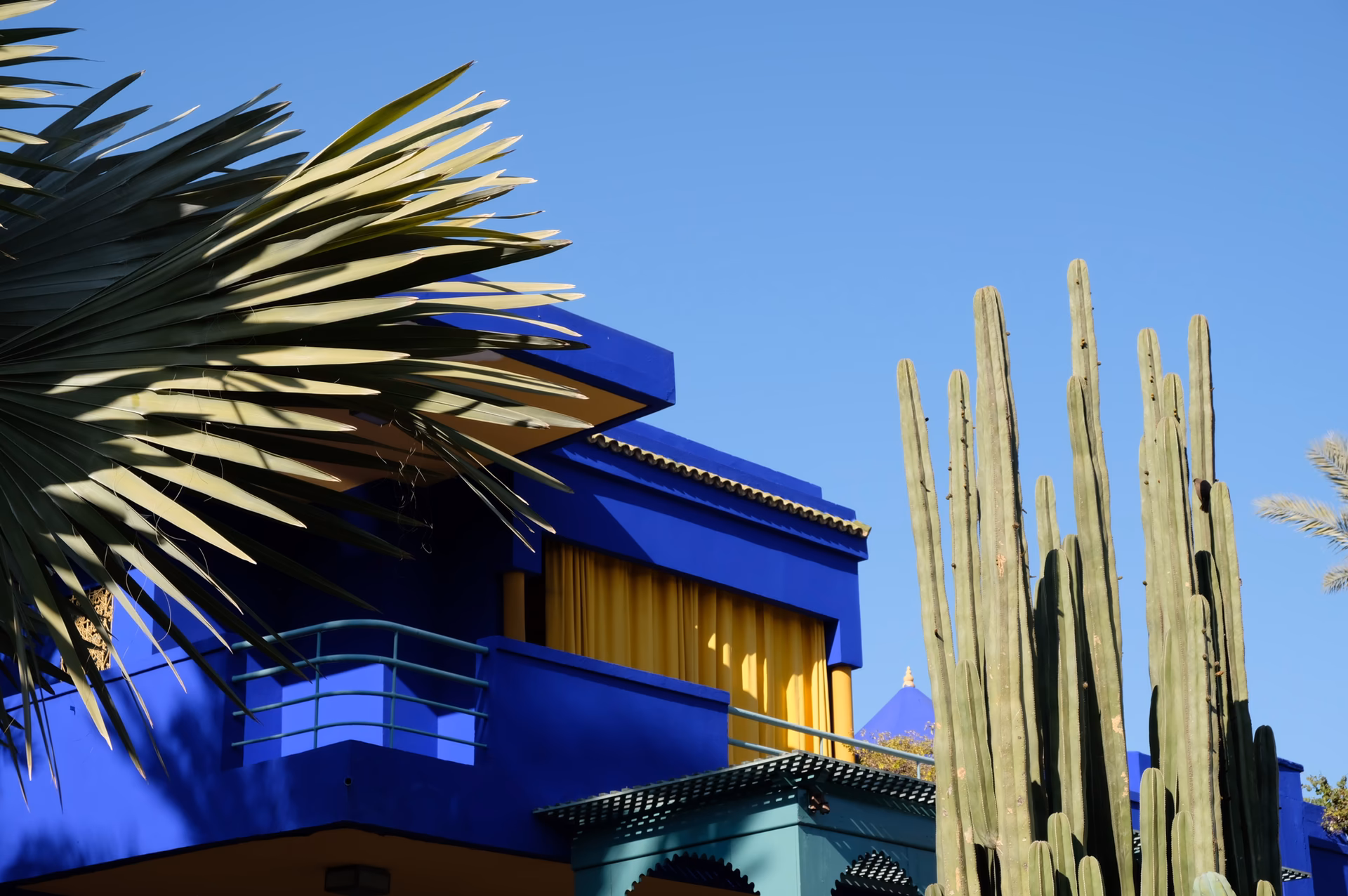 Welke stad in Marokko is blauw geverfd?