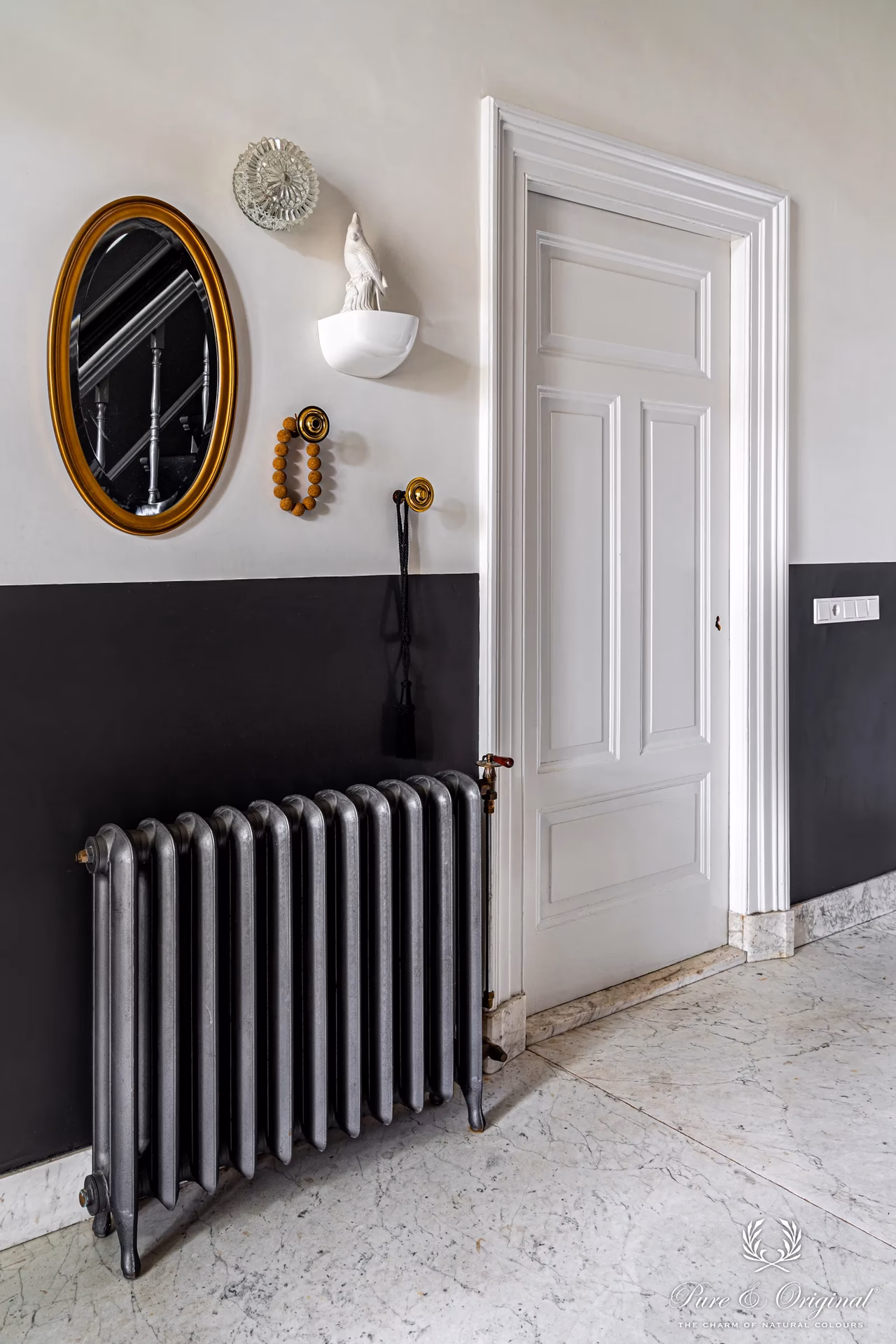 Waarvoor wordt matte witte verf gebruikt?