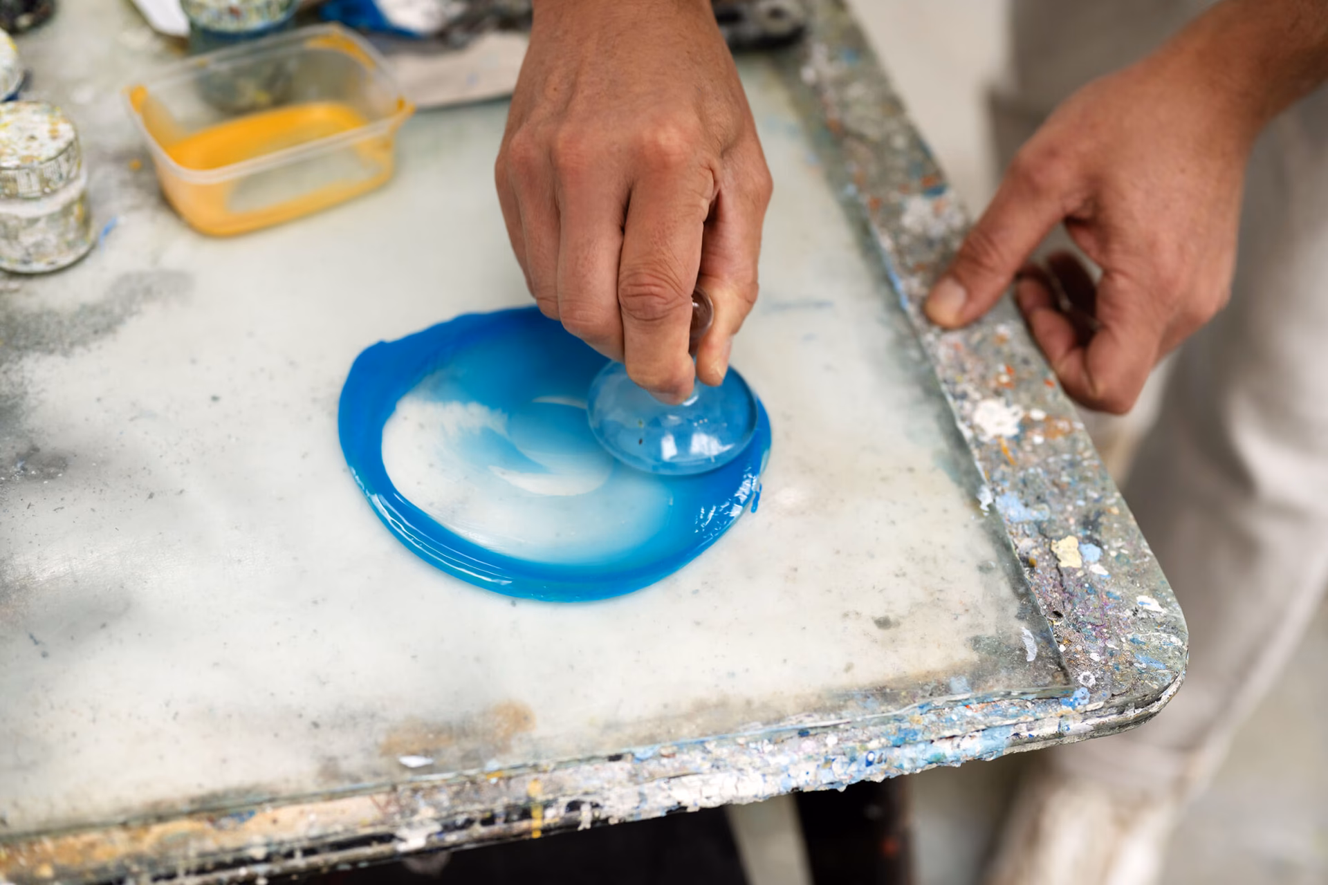 Wat is de ei tempera-techniek?