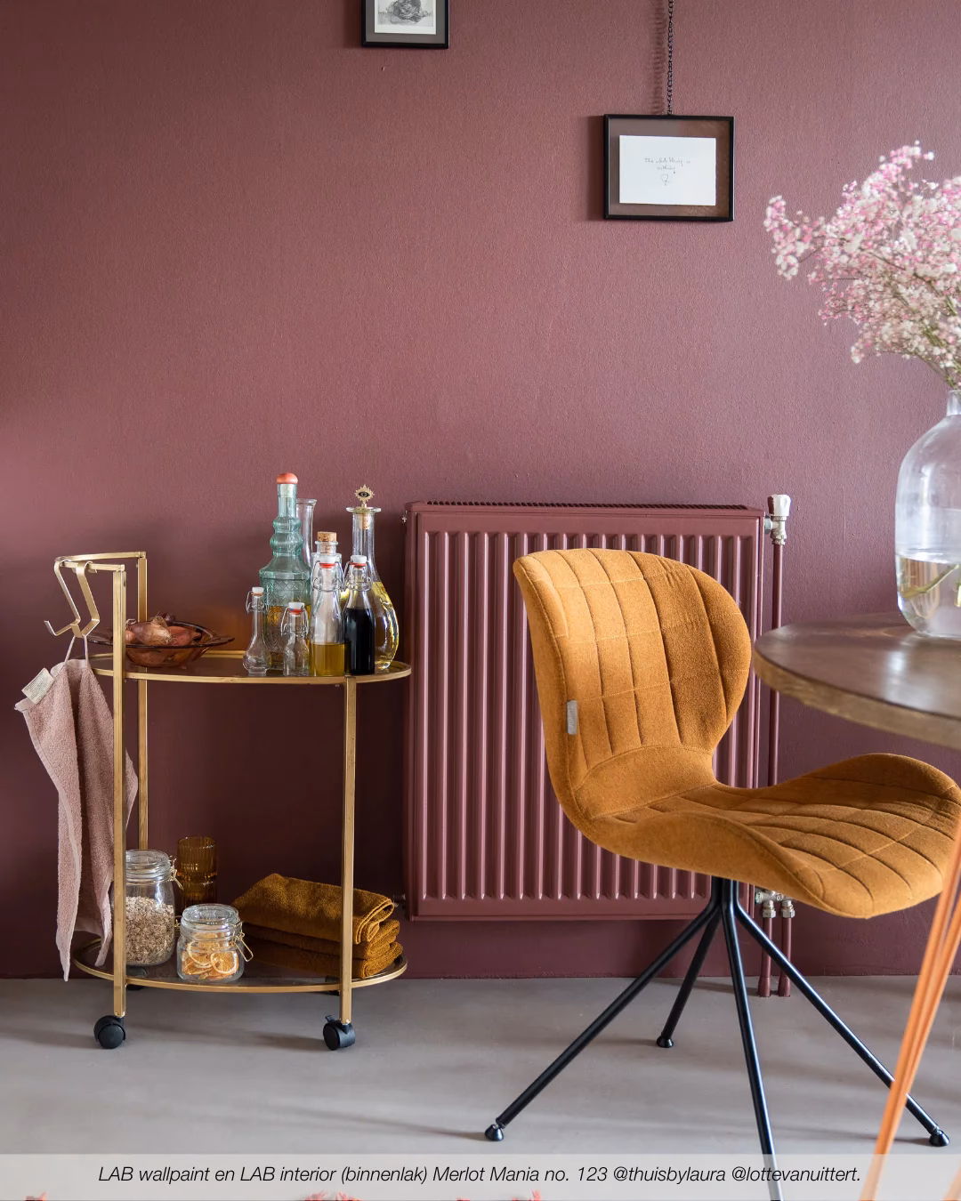 Wat is de kleurcode van Merlot Mania?