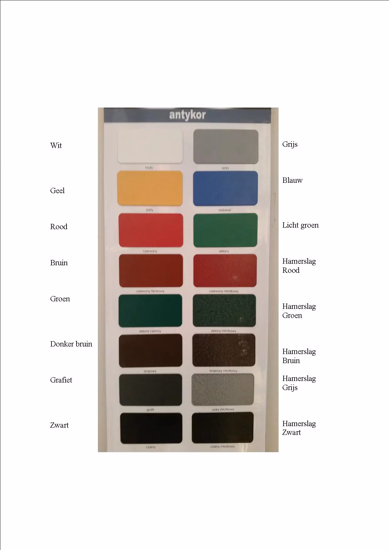 Kan je metaalverf op kleur mengen?