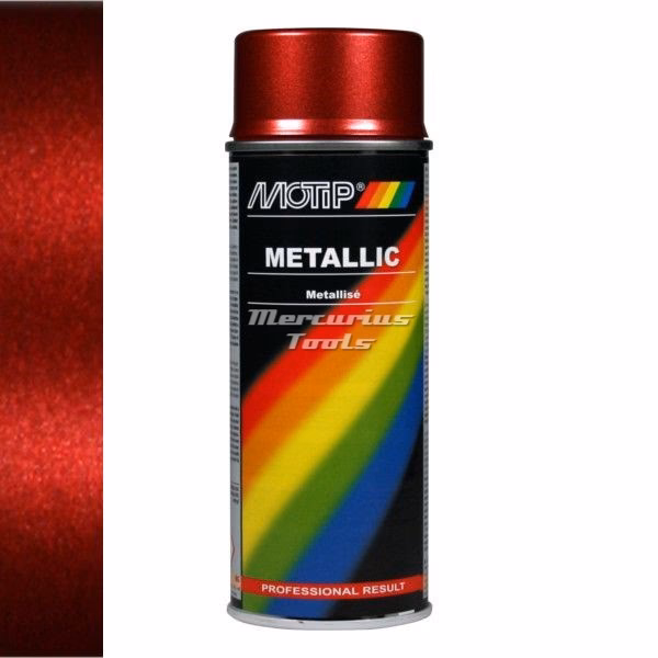 Vervaagt rode metallic lak?