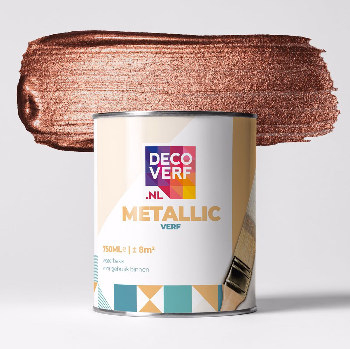 Welke kleur heeft metallic roségoud?